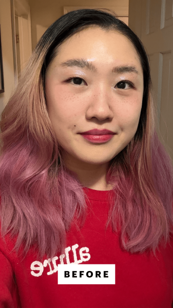Han before applying the Dr.ForHair Folligen Shampoo